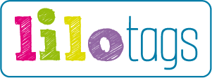 Le logo des stickers LILOTAGS, les jolies étiquettes, sans prise de tête